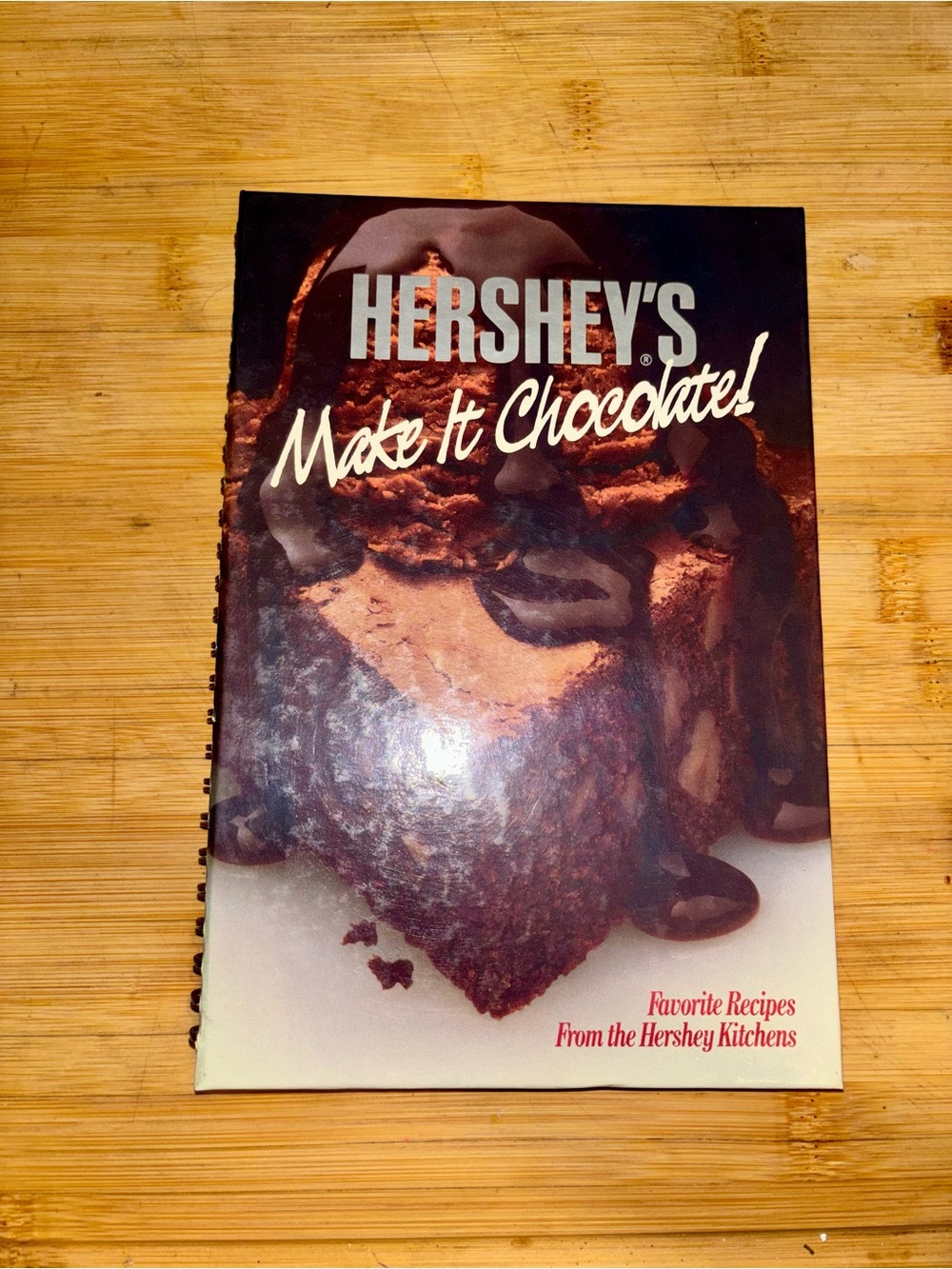 1987 Hershey’s Make It Chocolate! Cookbook